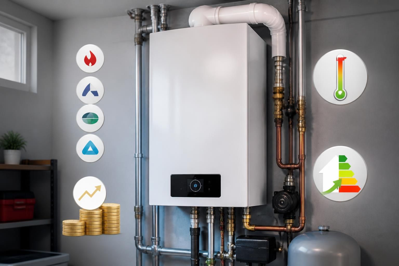 découvrez comment choisir une chaudière à gaz à condensation en comparant les meilleures marques, les prix compétitifs et le rendement énergétique pour un chauffage efficace et économique.