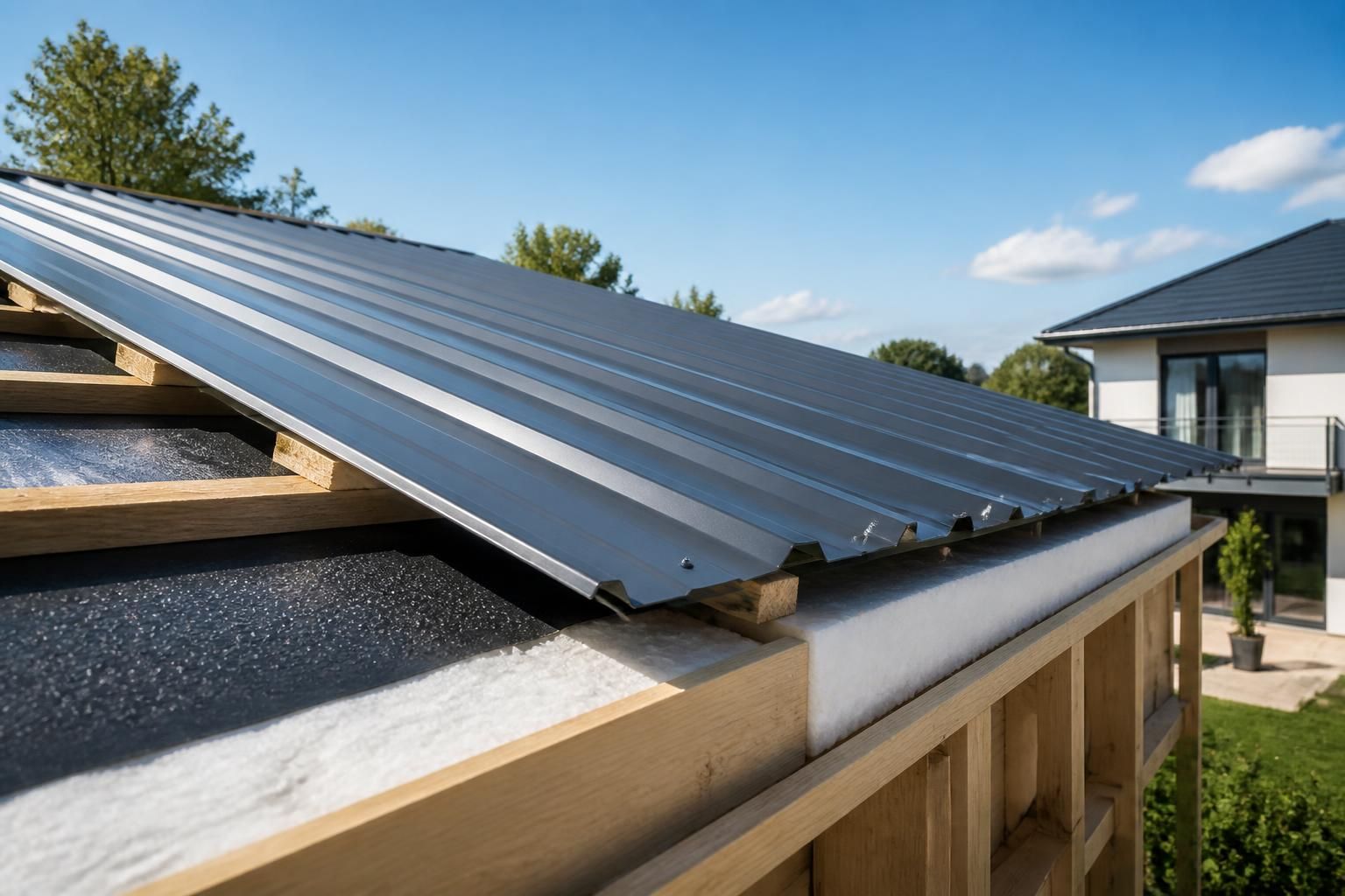 découvrez tout sur le bac acier en toiture : prix au m², méthodes de pose isolée et solutions anti-condensation pour une toiture durable et performante.