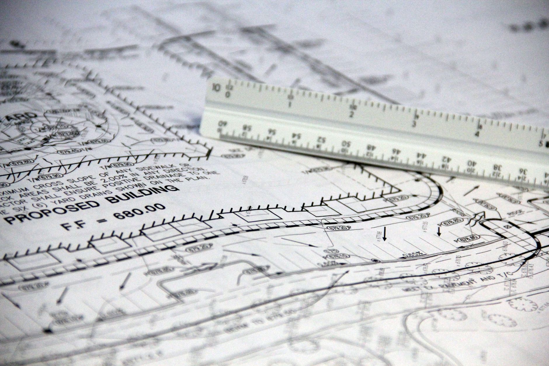 Plan de masse ce qu'il — dessin de plan de masse architectural
