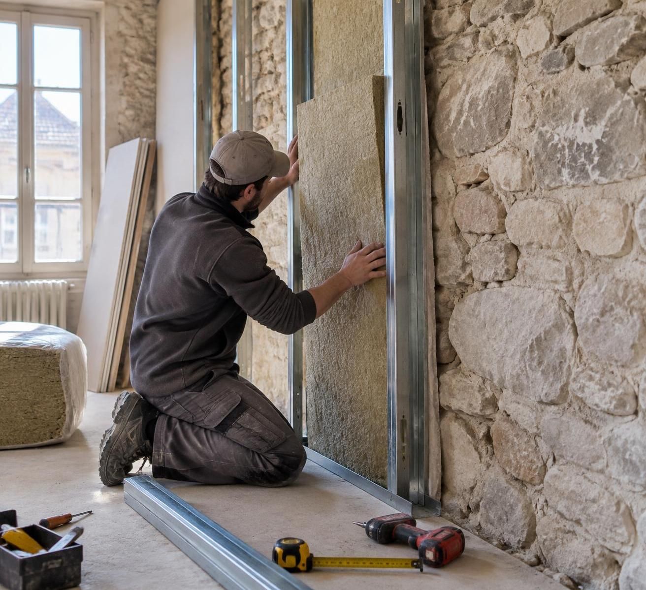 découvrez les épaisseurs recommandées, les matériaux isolants adaptés et le prix au m² pour réussir l’isolation de vos murs intérieurs.