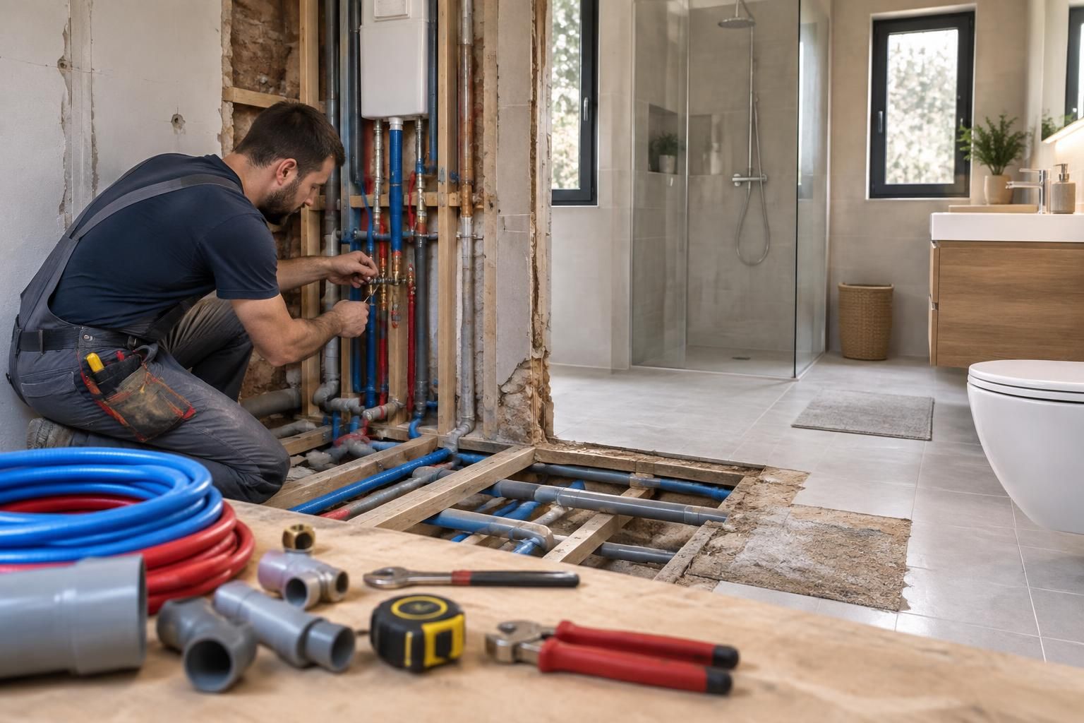 découvrez les tarifs au m² pour rénover la plomberie d’un logement et les facteurs qui influencent le budget : état des installations, travaux à prévoir et équipements.
